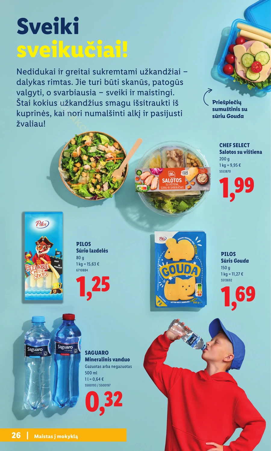 LIDL leidinys „Atgal į mokyklą” puslapis 26