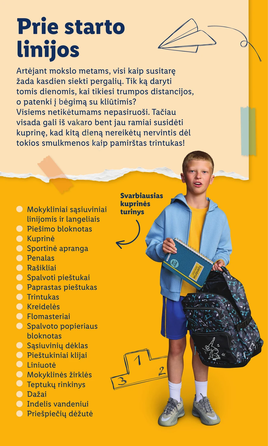 LIDL leidinys „Atgal į mokyklą” puslapis 4