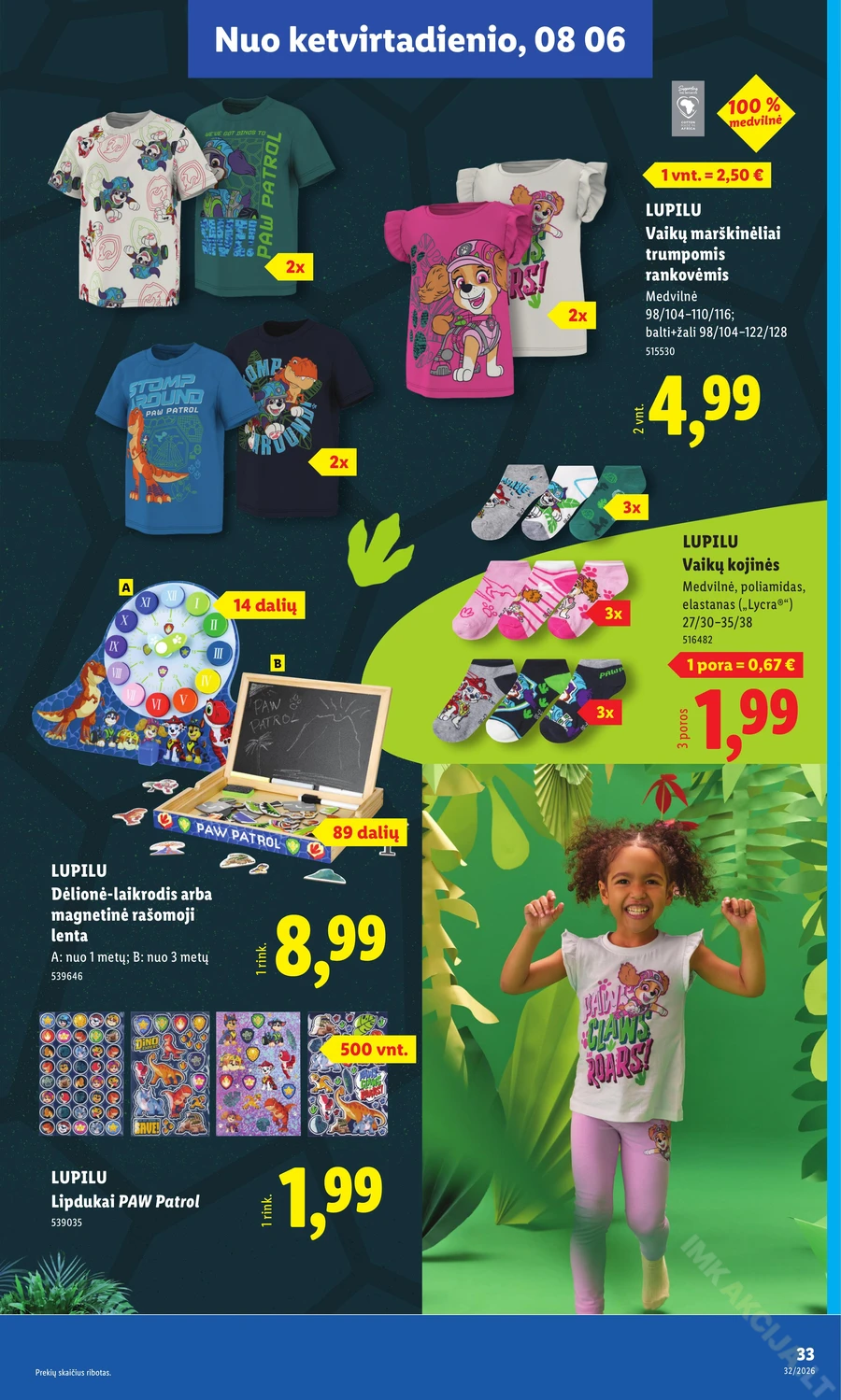LIDL leidinys „Atgal į mokyklą” puslapis 33
