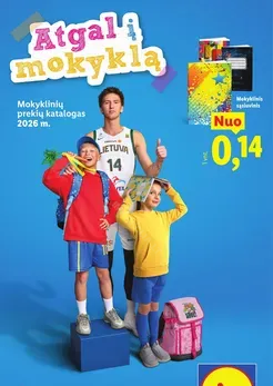 LIDL leidinys „Atgal į mokyklą”