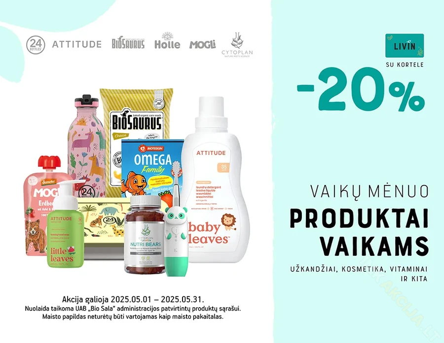 LIVIN gegužės mėn. TOP pasiūlymai puslapis 3