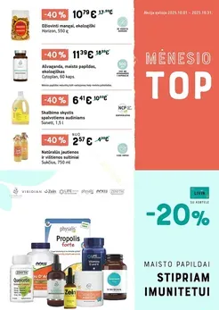 LIVIN spalio mėn. TOP pasiūlymai