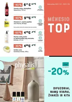 LIVIN lapkričio mėn. TOP pasiūlymai