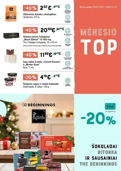 LIVIN gruodžio mėn. TOP pasiūlymai