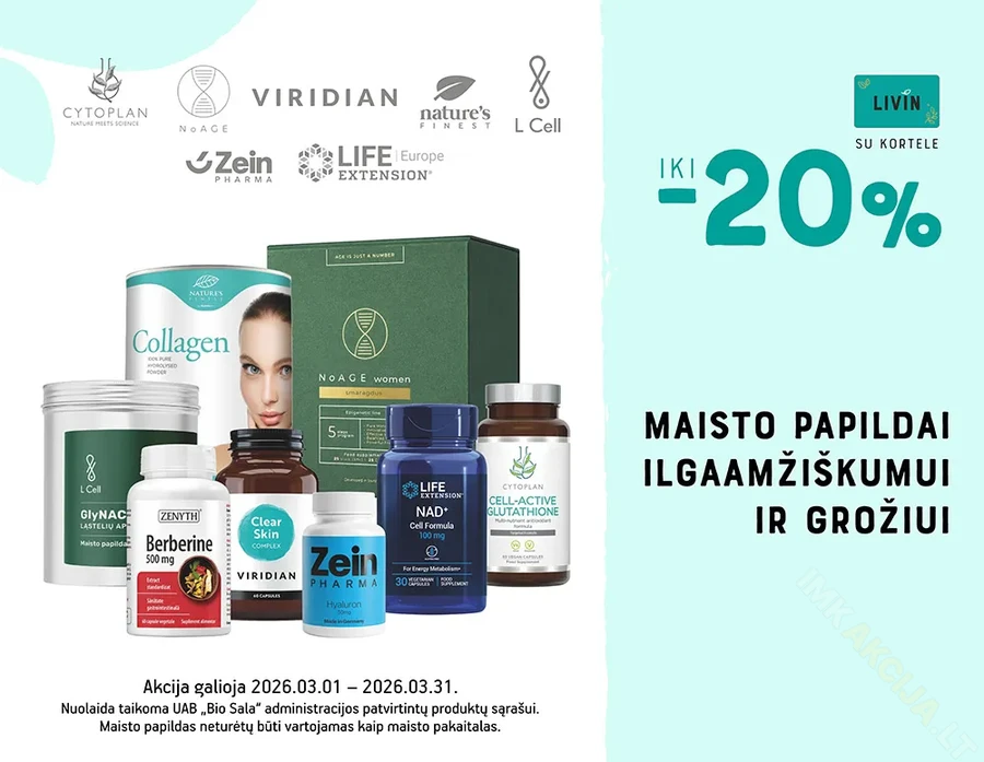 LIVIN kovo mėn. TOP pasiūlymai puslapis 3