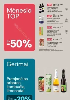 LIVIN liepos mėn. TOP pasiūlymai