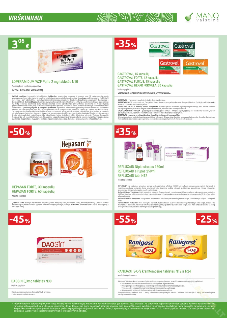 MANO VAISTINĖ akcijų leidinys puslapis 7