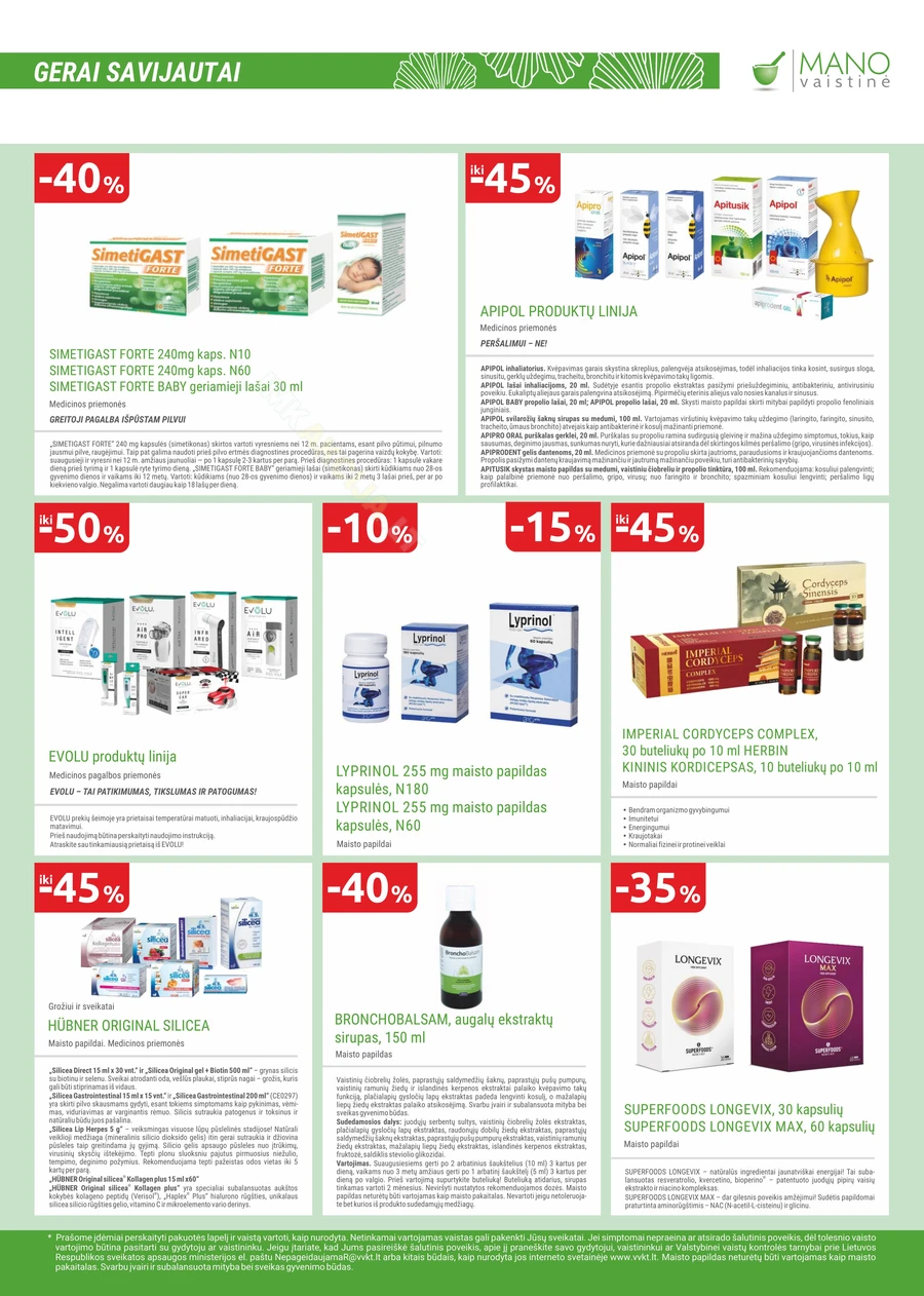 MANO VAISTINĖ akcijų leidinys puslapis 11