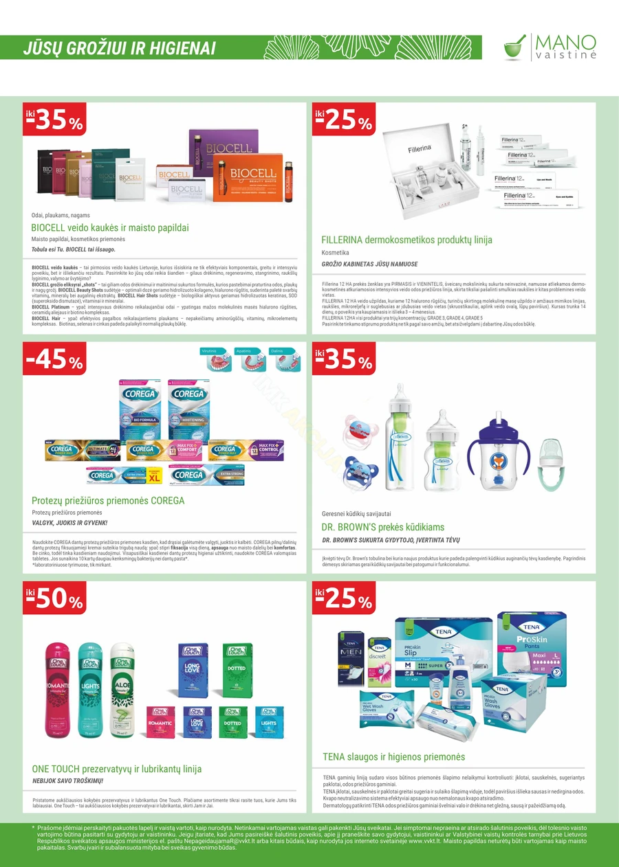 MANO VAISTINĖ akcijų leidinys puslapis 19