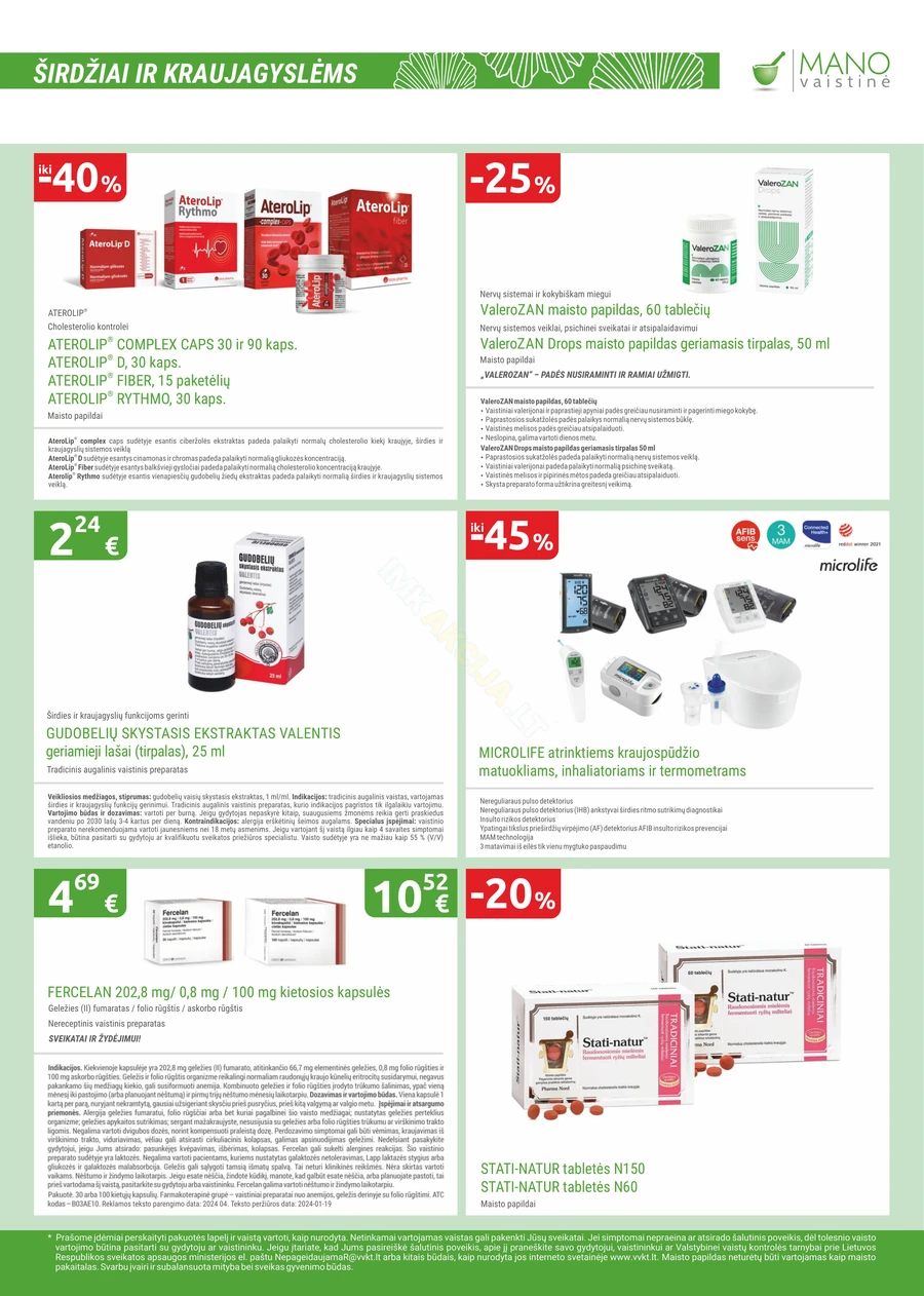 MANO VAISTINĖ akcijų leidinys puslapis 7