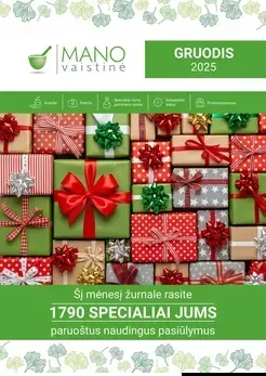 MANO VAISTINĖ akcijų leidinys