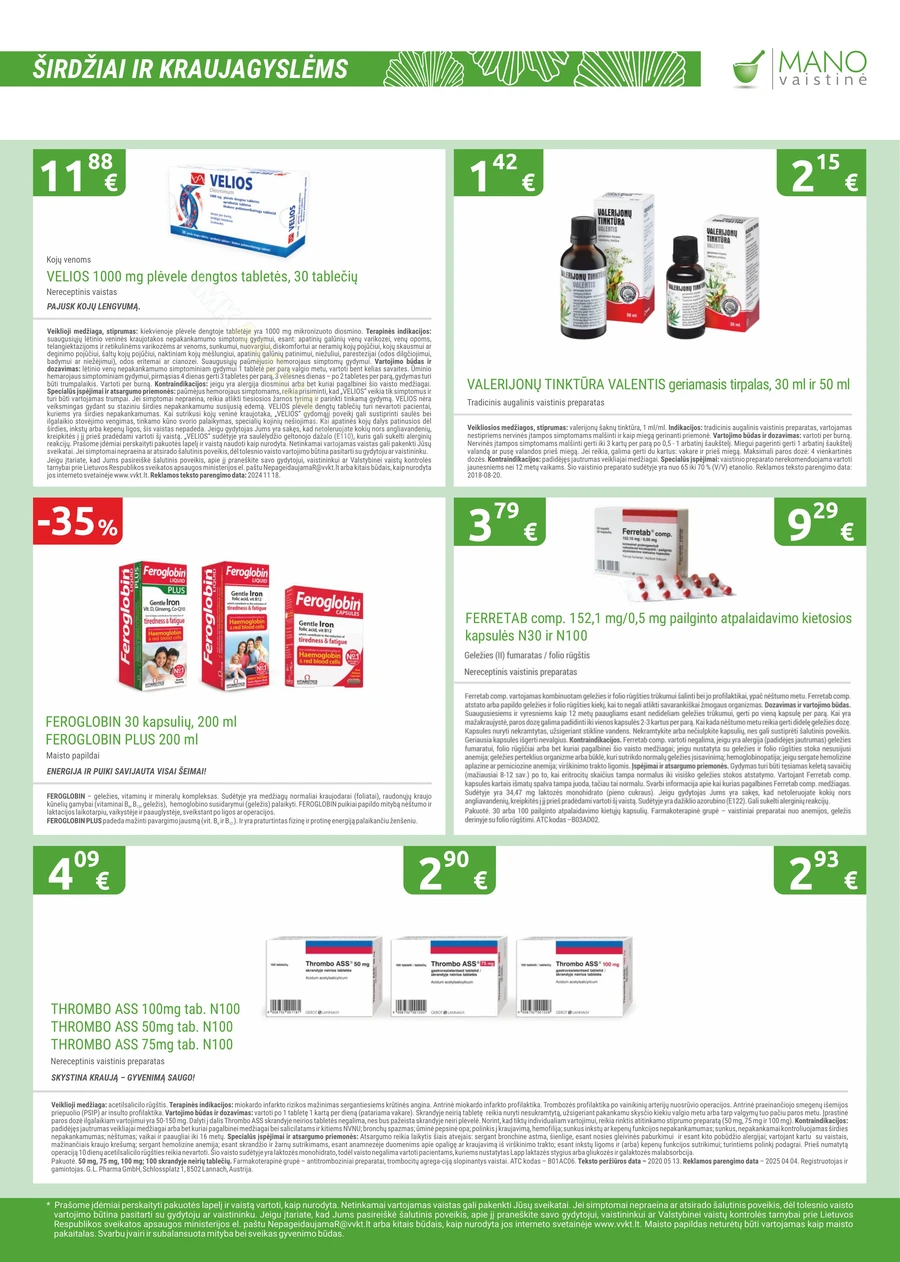 MANO VAISTINĖ akcijų leidinys puslapis 7