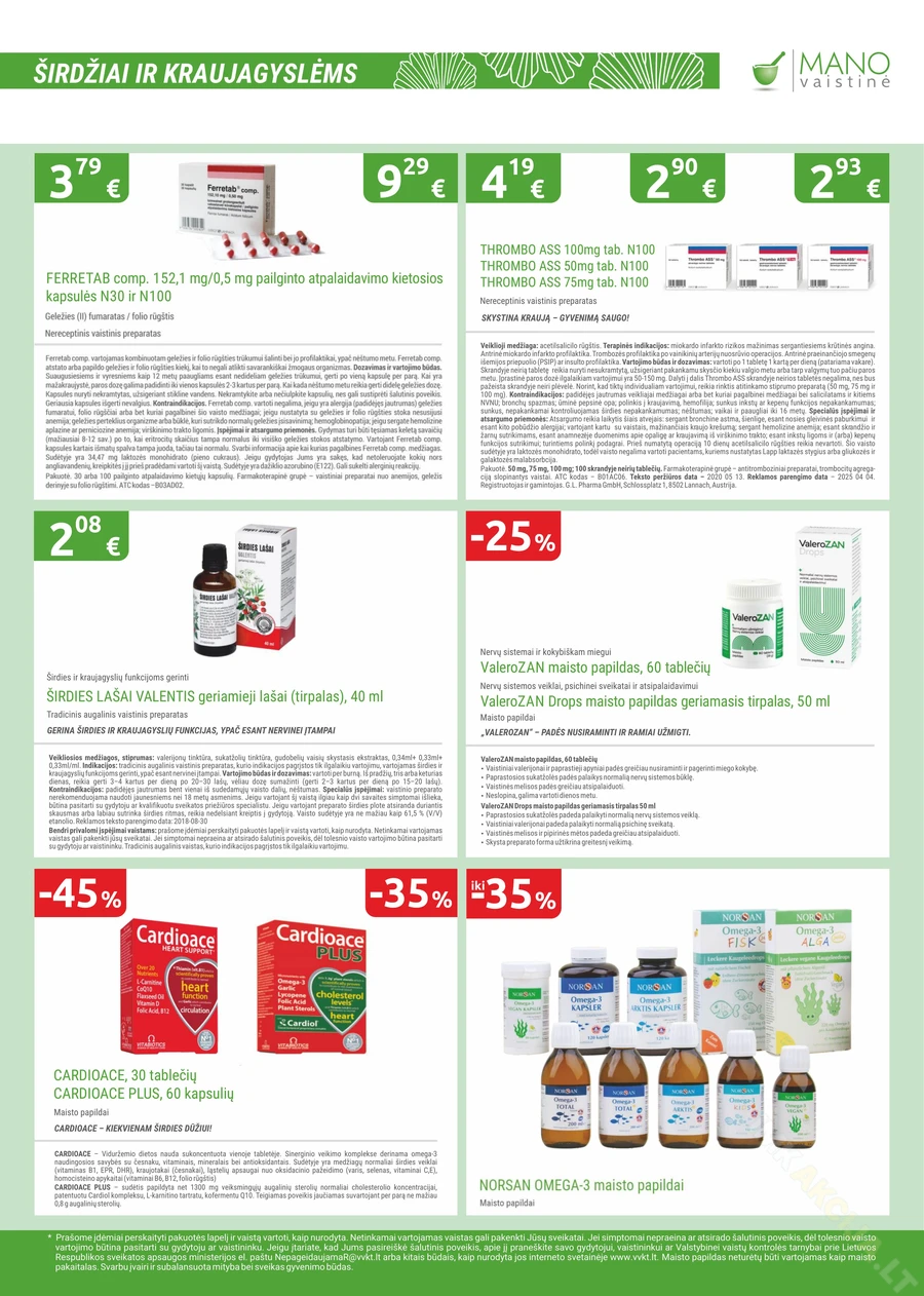 MANO VAISTINĖ akcijų leidinys puslapis 7