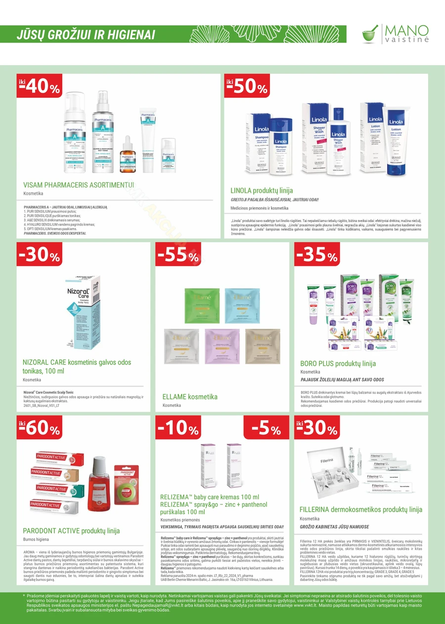 MANO VAISTINĖ akcijų leidinys puslapis 17
