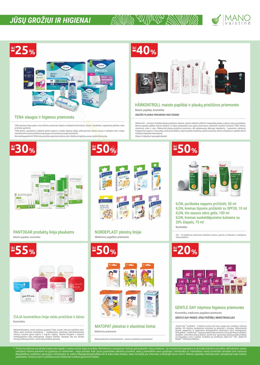 MANO VAISTINĖ akcijų leidinys puslapis 19