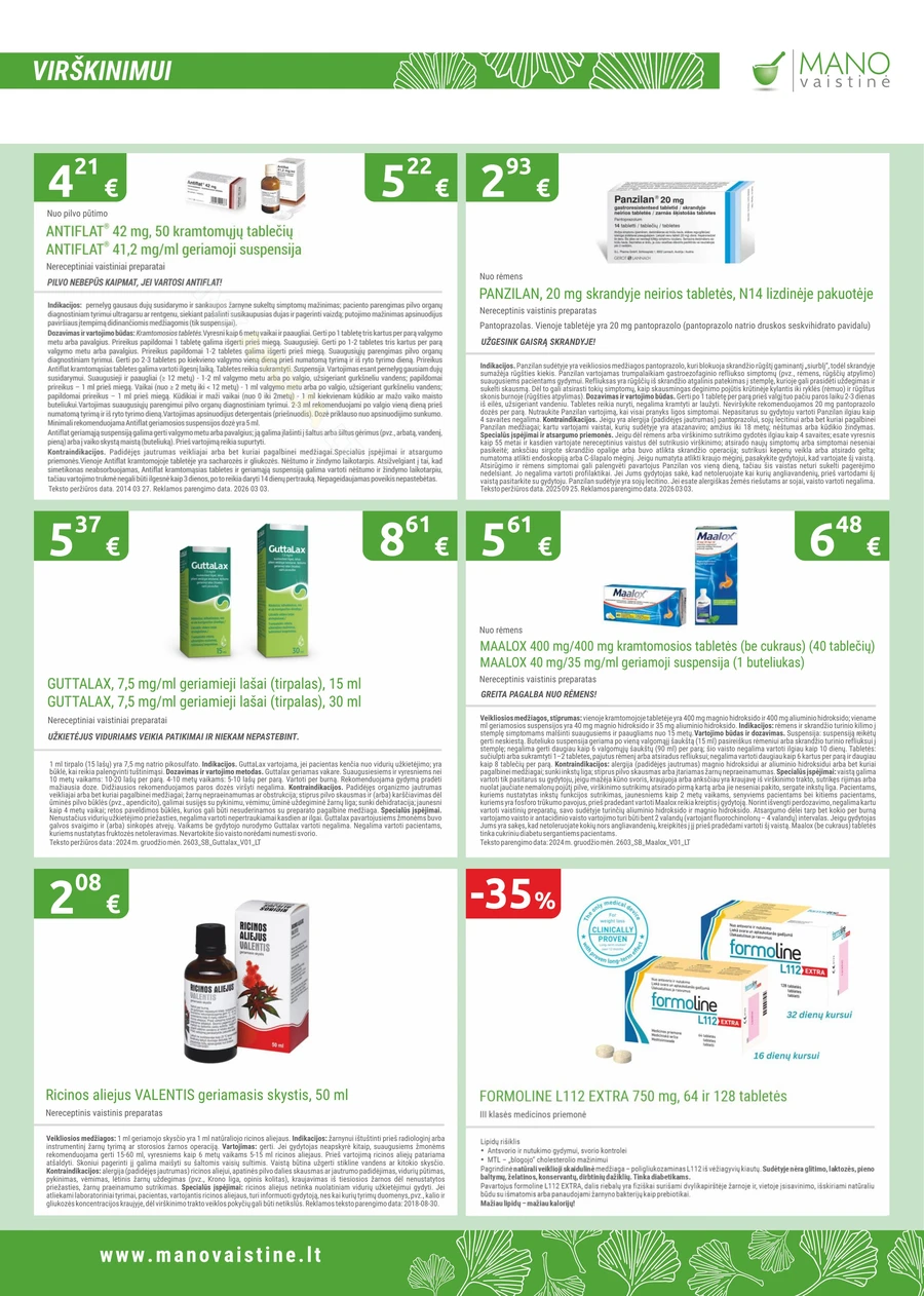 MANO VAISTINĖ akcijų leidinys puslapis 7