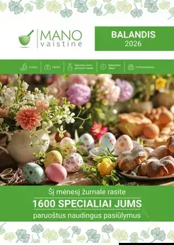 MANO VAISTINĖ akcijų leidinys