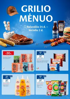 MAXIMA akcijų leidinys „Grilio mėnuo“