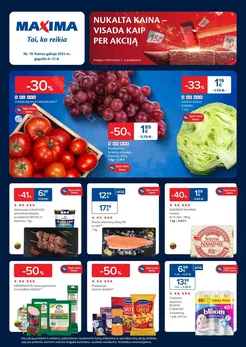 MAXIMA kaininis akcijų leidinys Nr. 19