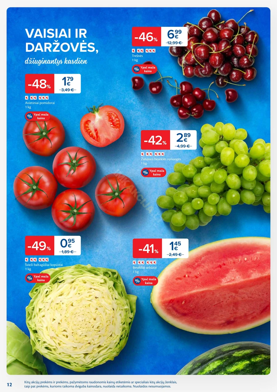 MAXIMA kaininis akcijų leidinys Nr. 23 puslapis 12