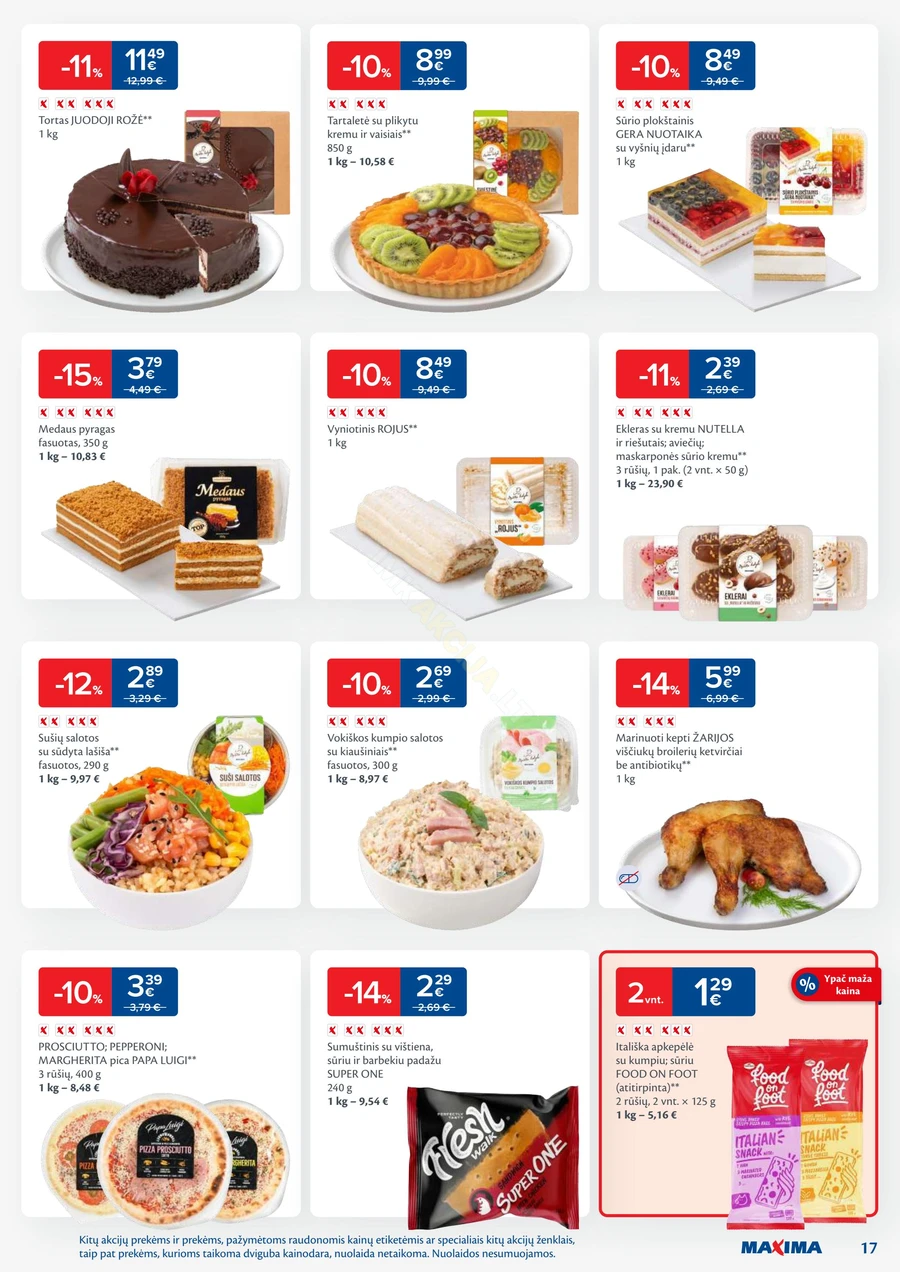 MAXIMA kaininis akcijų leidinys Nr. 23 puslapis 17