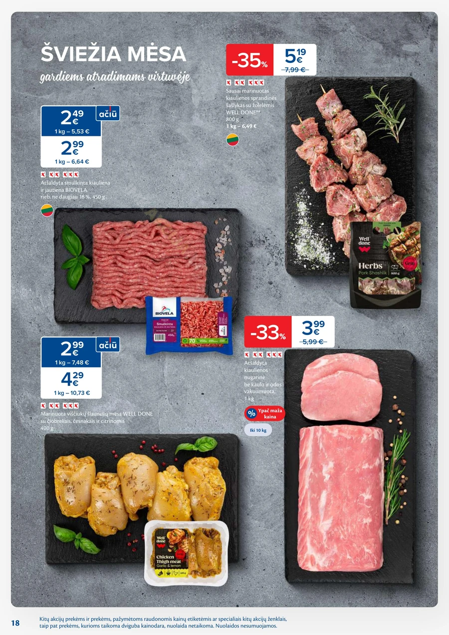 MAXIMA kaininis akcijų leidinys Nr. 23 puslapis 18