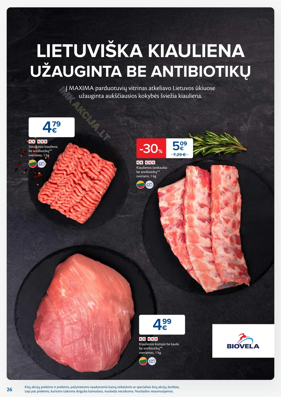MAXIMA kaininis akcijų leidinys Nr. 23 puslapis 26