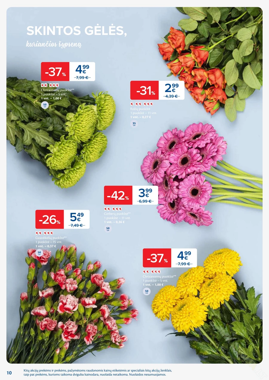 MAXIMA kaininis akcijų leidinys Nr. 23 puslapis 10
