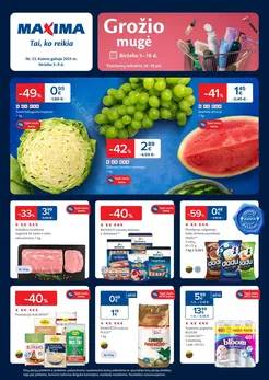 MAXIMA kaininis akcijų leidinys Nr. 23