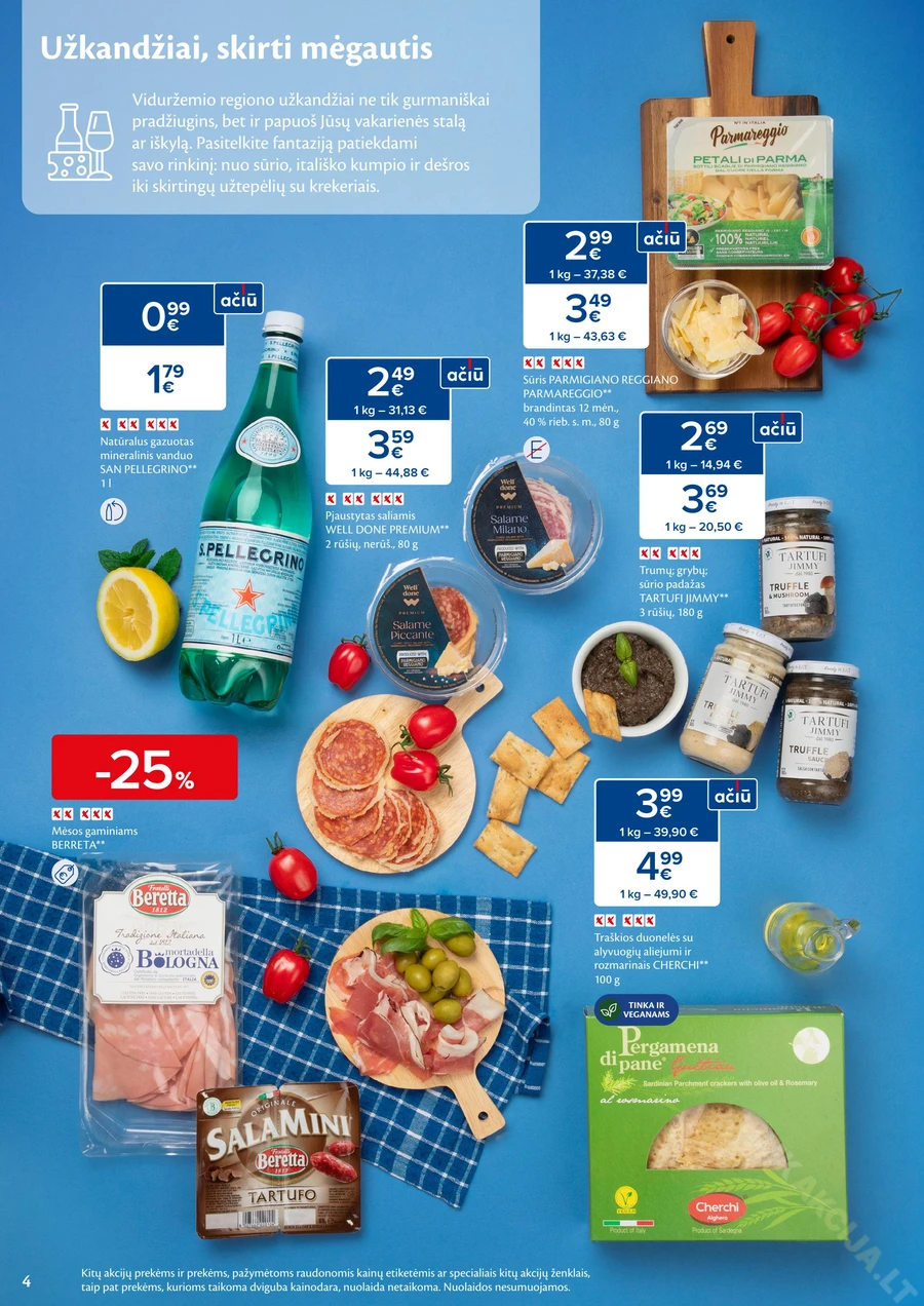MAXIMA akcijų leidinys „Italijos mėnuo“ puslapis 4