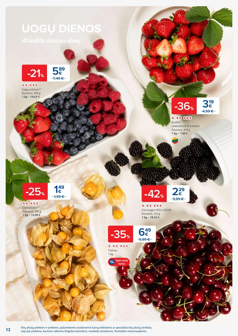 MAXIMA kaininis akcijų leidinys Nr. 27 puslapis 12