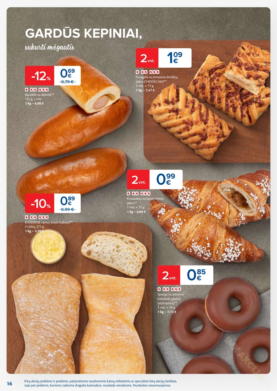 MAXIMA kaininis akcijų leidinys Nr. 27 puslapis 16