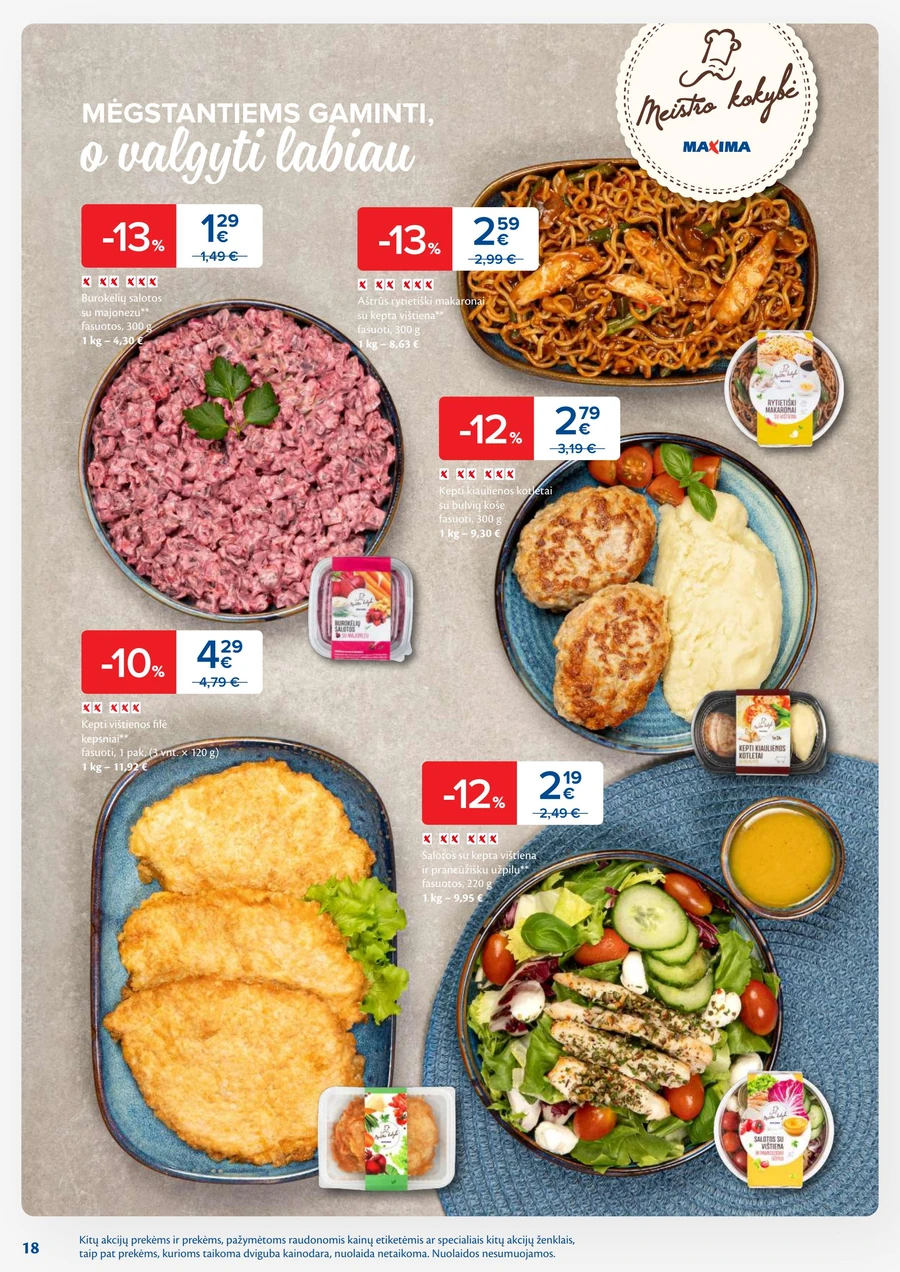 MAXIMA kaininis akcijų leidinys Nr. 27 puslapis 18
