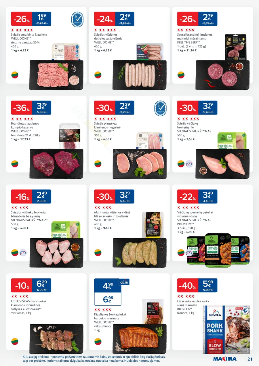 MAXIMA kaininis akcijų leidinys Nr. 27 puslapis 21