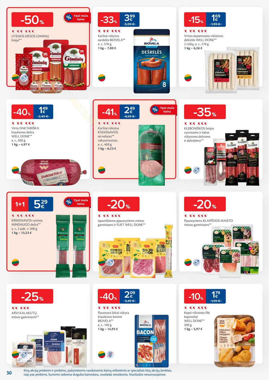 MAXIMA kaininis akcijų leidinys Nr. 27 puslapis 30