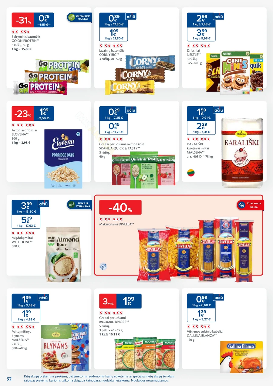 MAXIMA kaininis akcijų leidinys Nr. 27 puslapis 32