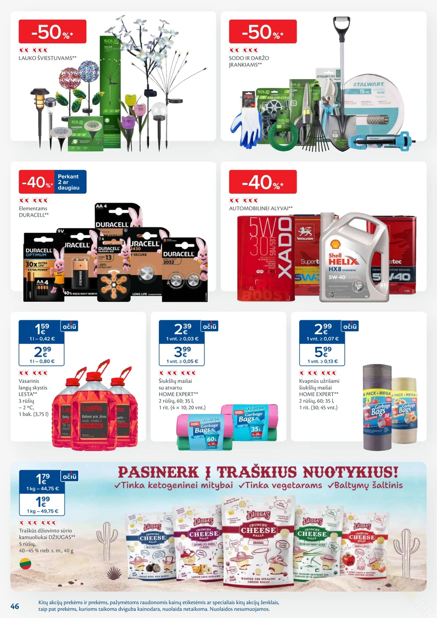 MAXIMA kaininis akcijų leidinys Nr. 27 puslapis 46