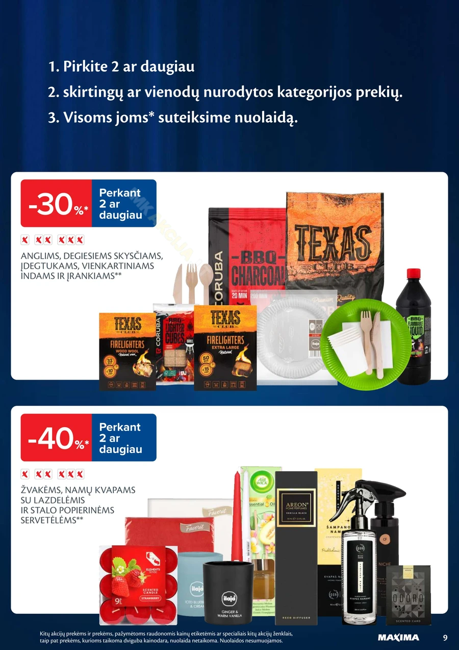 MAXIMA kaininis akcijų leidinys Nr. 27 puslapis 9