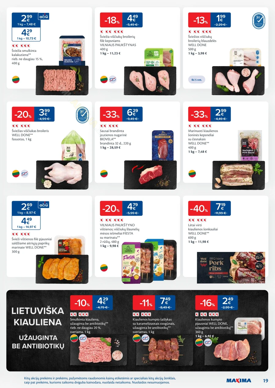 MAXIMA kaininis akcijų leidinys Nr. 28 puslapis 19