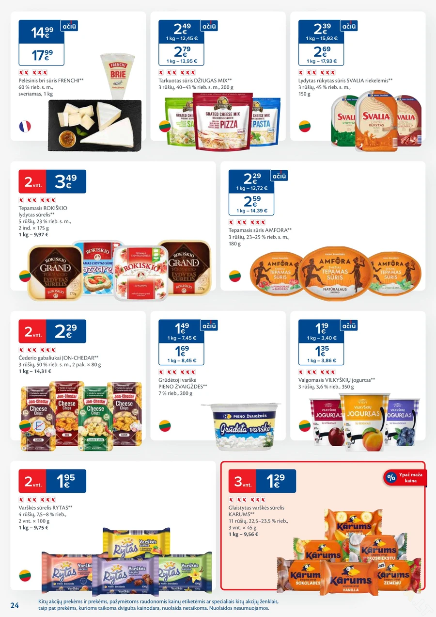 MAXIMA kaininis akcijų leidinys Nr. 28 puslapis 24