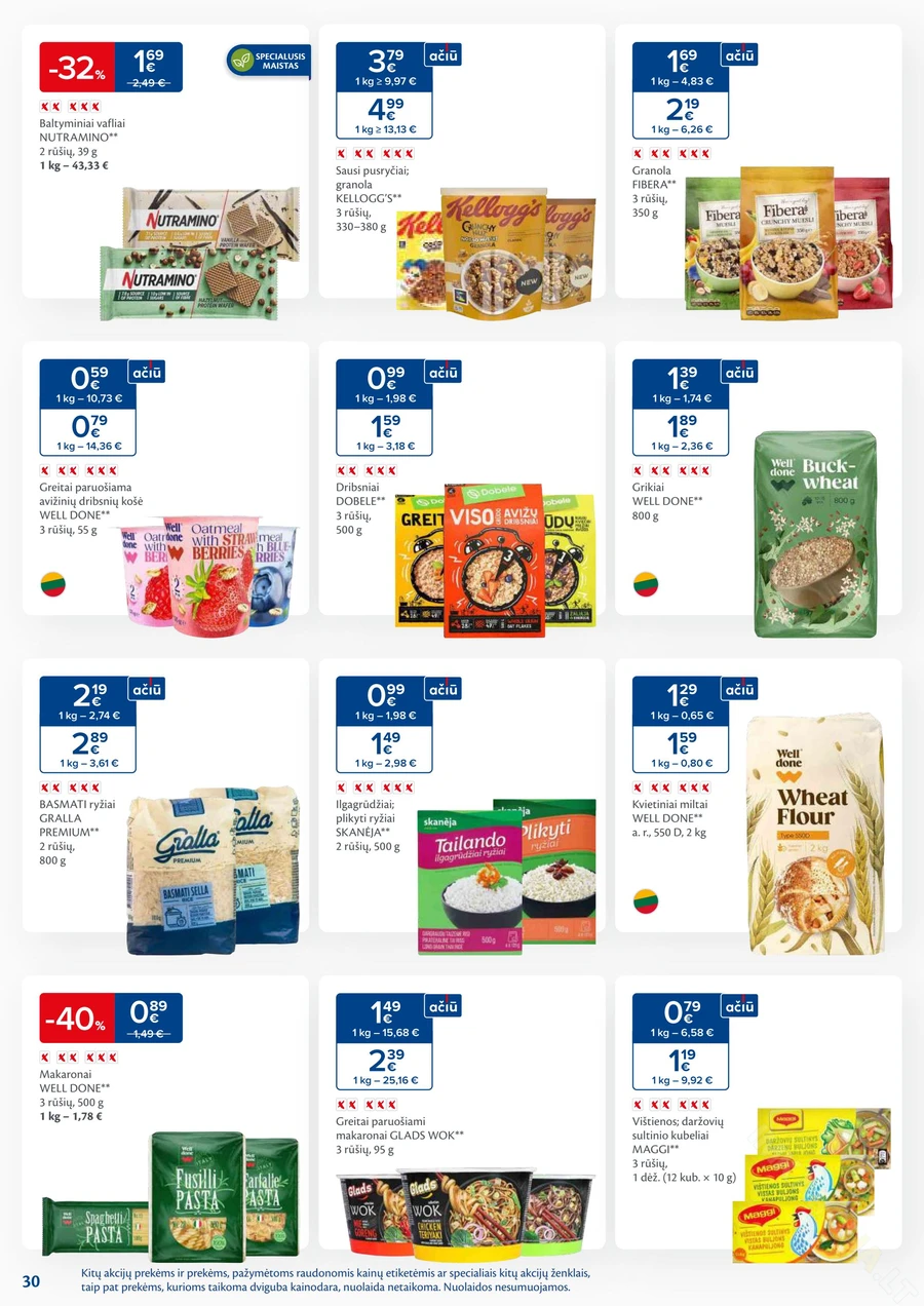 MAXIMA kaininis akcijų leidinys Nr. 28 puslapis 30