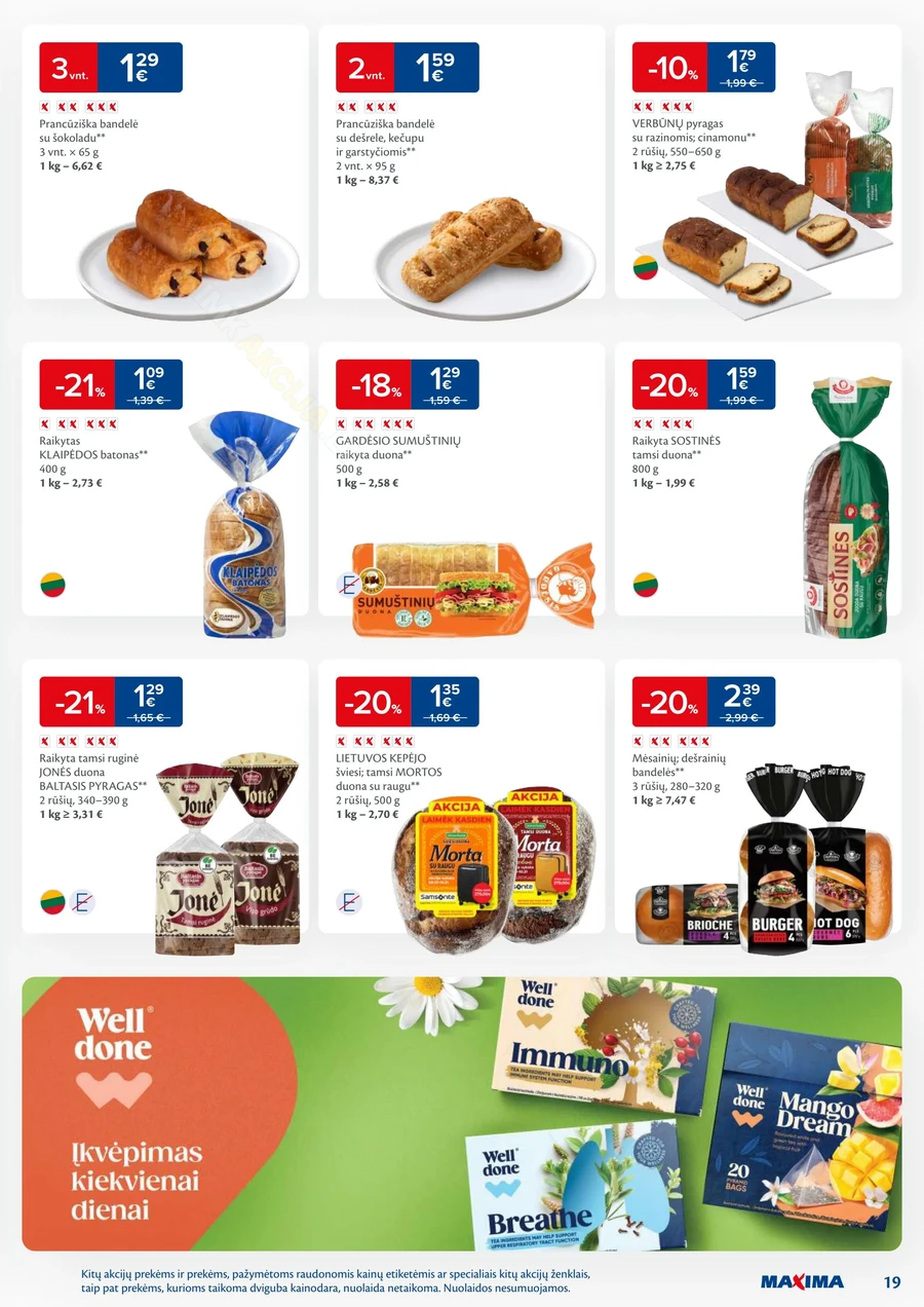 MAXIMA kaininis akcijų leidinys Nr. 38 puslapis 19