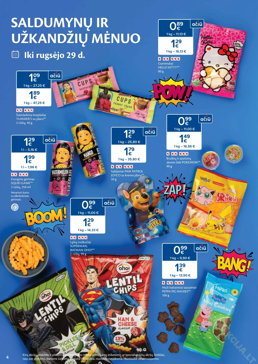 MAXIMA kaininis akcijų leidinys Nr. 38 puslapis 4