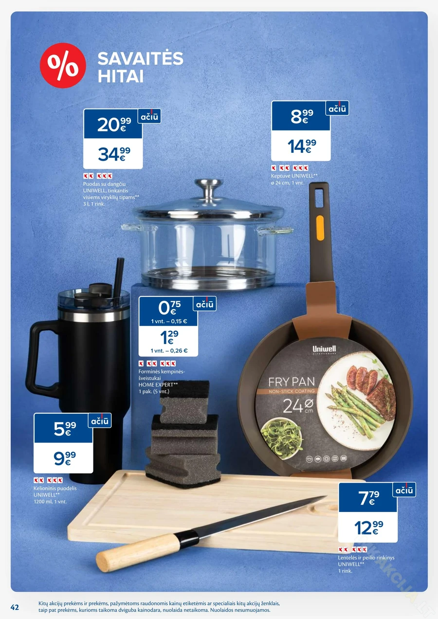 MAXIMA kaininis akcijų leidinys Nr. 38 puslapis 42