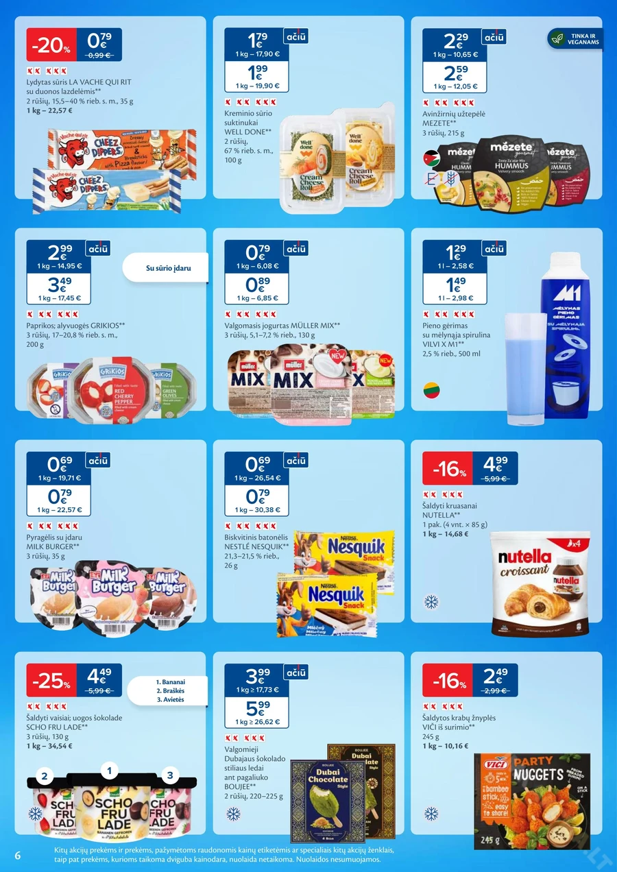 MAXIMA kaininis akcijų leidinys Nr. 38 puslapis 6