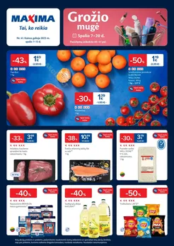 MAXIMA kaininis akcijų leidinys Nr. 41