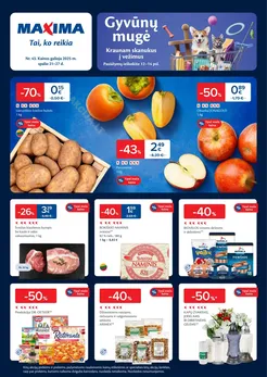 MAXIMA kaininis akcijų leidinys Nr. 43
