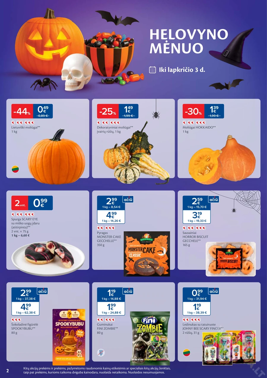 MAXIMA kaininis akcijų leidinys Nr. 44 puslapis 2