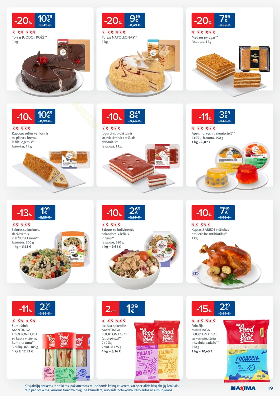 MAXIMA kaininis akcijų leidinys Nr. 44 puslapis 19