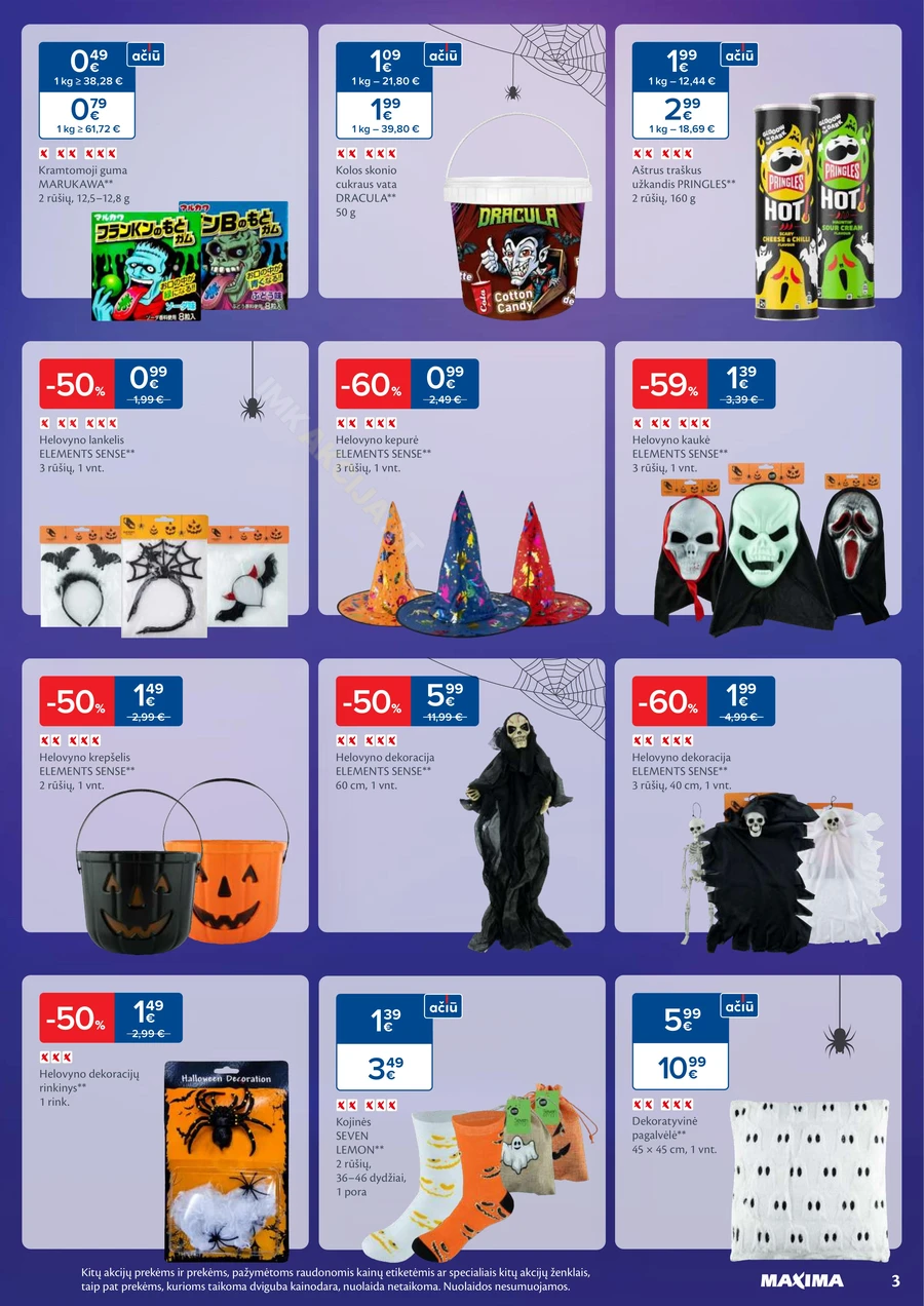 MAXIMA kaininis akcijų leidinys Nr. 44 puslapis 3